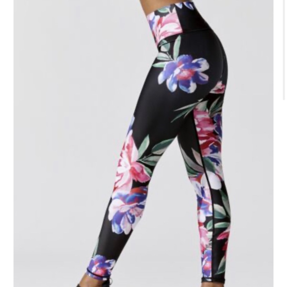 Carbon38 Floral High Rise Legging